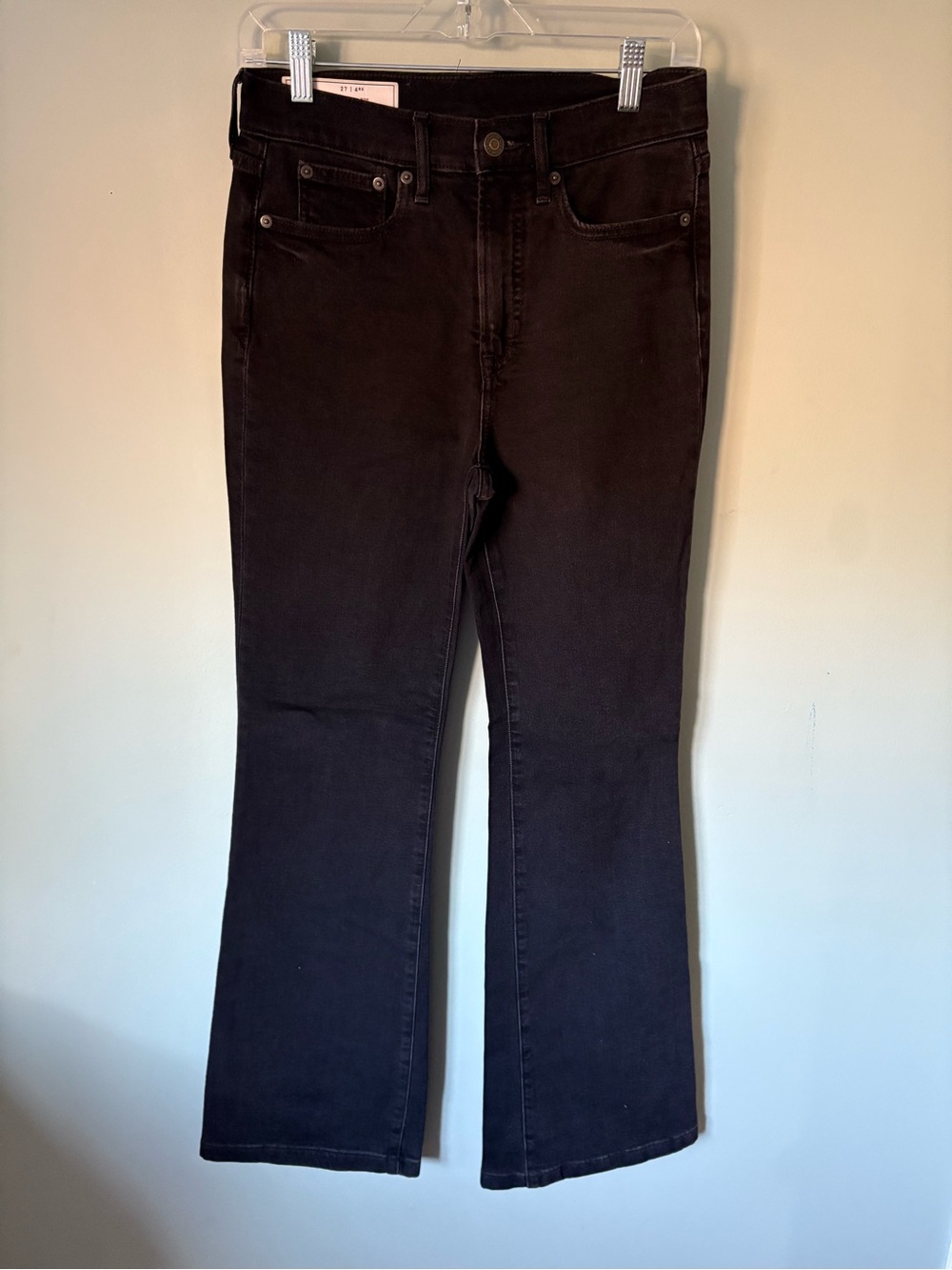 Gap High-Rise Black Flared Jeans - Wide Leg Comfort